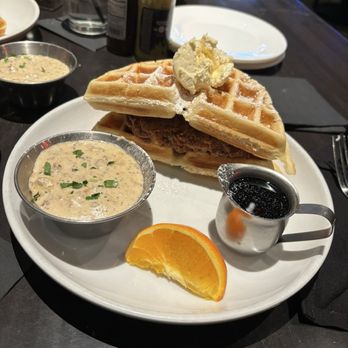 Red Door Woodfired Grill - Chicken & Waffles - American Near Me - Lee's Summit, Missouri Red Door Woodfired Grill - Chicken & Waffles - American Near Me - Lee's Summit, Missouri