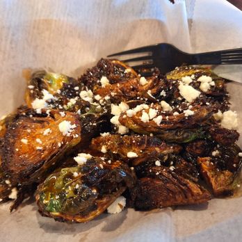 Brew Belly - Brussel Sprouts with Feta (hot honey) - Beer, Wine & Spirits Near Me - Olney, Maryland