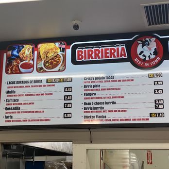 Birrieria Esquivel - Menu (9/4/21) - Mexican Near Me - South Gate, California