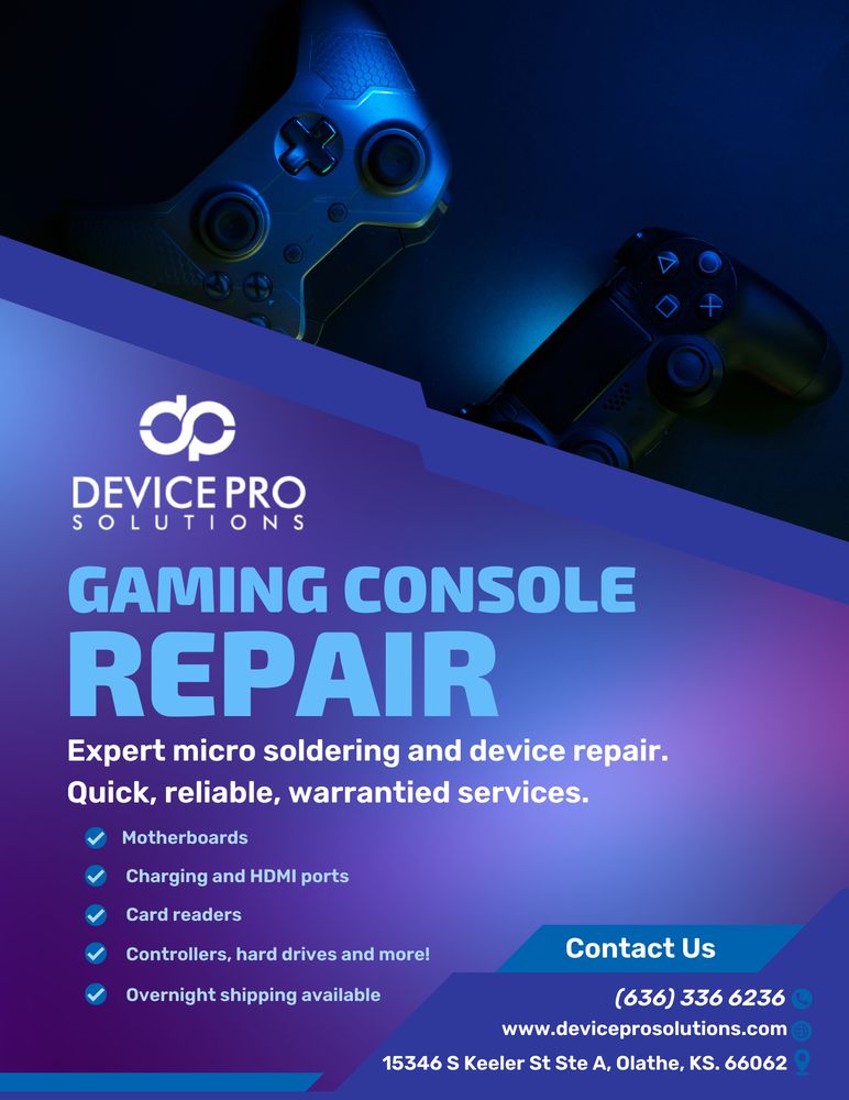 DEVICE PRO SOLUTIONS 15346 S Keeler St, Olathe, Kansas Electronics