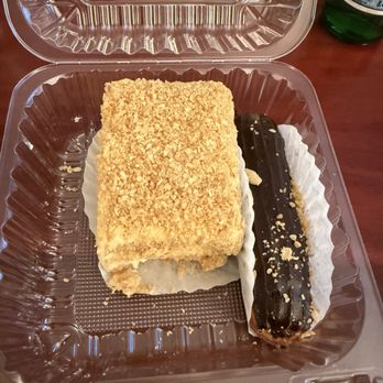 Napoleon Bakery - Soft cake (customer favorite specialty) and eclair - Bakeries Near Me - Northridge, California Napoleon Bakery - Soft cake (customer favorite specialty) and eclair - Bakeries Near Me - Northridge, California