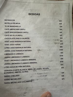 Menu photo 6 Los Toreados Santiago, NLE