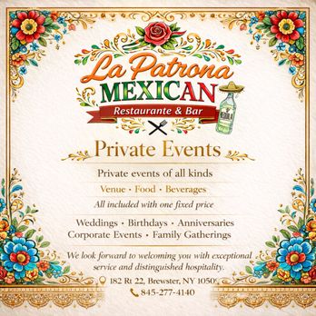 La Patrona - Book your event - Mexican Near Me - Brewster, New York La Patrona - Book your event - Mexican Near Me - Brewster, New York