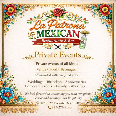 Menu photo 1 La Patrona Brewster, NY Menu photo 1 La Patrona Brewster, NY