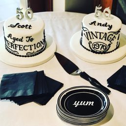 a couple of cakes on a table a couple of cakes on a table