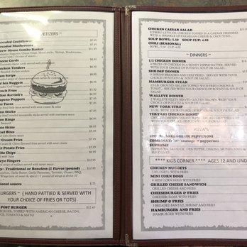 Benchwarmer Grille - Menu. - Sports Bars Near Me - Tower, Minnesota