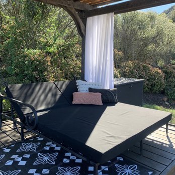 G.Inspire - Double lounge chair cushion with divided adjustable upper section. - Furniture Reupholstery Near Me - Escondido, California