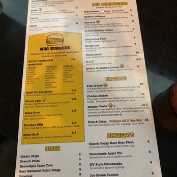 Mug Pub - Burgers Near Me - Sterling Heights, Michigan