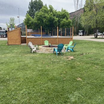 Alpen Rose R V Park - Fire pit - RV Parks Near Me - Durango, Colorado