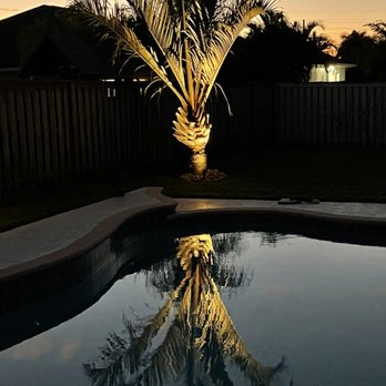 Outdoor Lighting Solutions - Using water to bring the ambiance. - Lighting Fixtures & Equipment Near Me