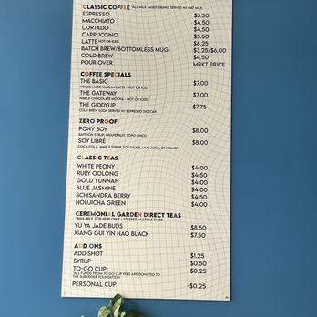 Mnemonic Coffee - Menu (iced americano not on the menu but they still have it) - Coffee & Tea Near Me - San Diego, California Mnemonic Coffee - Menu (iced americano not on the menu but they still have it) - Coffee & Tea Near Me - San Diego, California