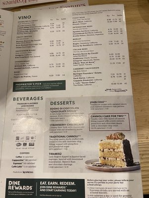 Menu photo 4 Carrabba's Italian Grill Kennesaw, GA