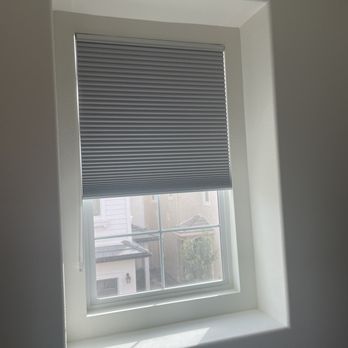 The Window Blind Connection - Black out honeycomb shades in my primary bedroom. - Shades & Blinds Near Me The Window Blind Connection - Black out honeycomb shades in my primary bedroom. - Shades & Blinds Near Me