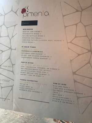 Menu photo 4 Pimenta Fredericksburg, VA