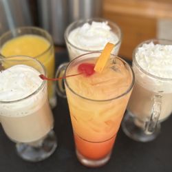 Chatham Sunrise - Coffee drinks and Tequila sunrise