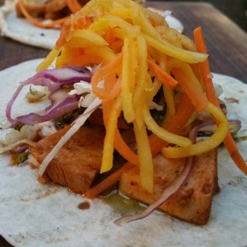 The Bauer Kitchen - Chicken taco app - American Near Me - Waterloo, Ontario The Bauer Kitchen - Chicken taco app - American Near Me - Waterloo, Ontario