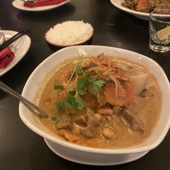 Thai Bloom! - Massaman Beef Curry Dinner - Thai Near Me - Portland, Oregon