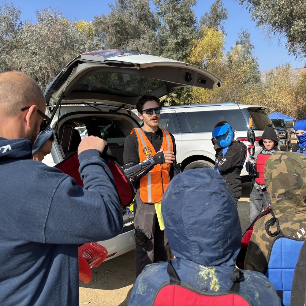 Jungle Island - Our awesome ref giving the rules - Paintball Near Me - Lake Elsinore, California Jungle Island - Our awesome ref giving the rules - Paintball Near Me - Lake Elsinore, California