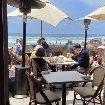 Poseidon on the Beach - View from an inside table! Views inside or out are great! - Seafood Near Me - Del Mar, California Poseidon on the Beach - View from an inside table! Views inside or out are great! - Seafood Near Me - Del Mar, California