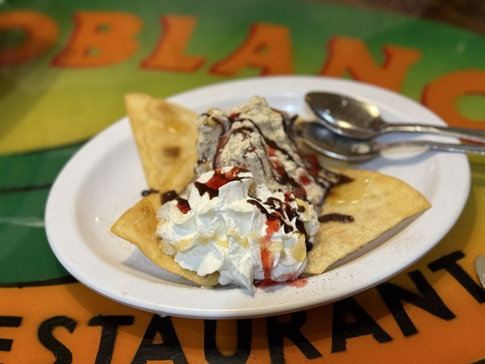 Food from El Poblano Mexican Restaurant