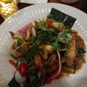 Mitr Thai - jumbo shrimp with eggplant - Thai Near Me - New York, New York