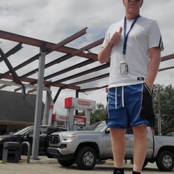 Wag-A-Pak III - Scott at the pumps