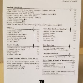 Torotea - Menu 2025 - Coffee & Tea Near Me - Diamond Bar, California