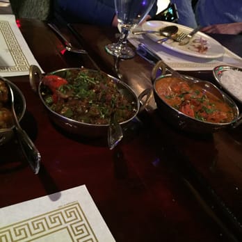 Curry Gate - Okra (left). Chicken tikka masala (right) - Indian Near Me - Charlotte, North Carolina