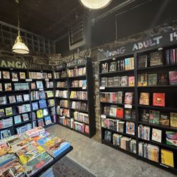 Word After Word Books - Little section downstairs, some graphic novels