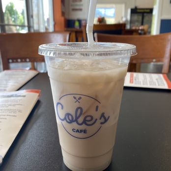 Cole's - An iced chai with almond milk and vanilla flavoring!!! - Gluten-Free Near Me - Spokane, Washington Cole's - An iced chai with almond milk and vanilla flavoring!!! - Gluten-Free Near Me - Spokane, Washington