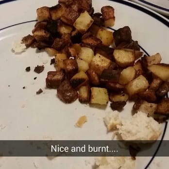 Bob Evans - The nice, crispy, burnt potatoes of Bob Evans. Can't wait to go back to break another tooth. - Breakfast & Brunch Near Me - Barboursville, West Virginia