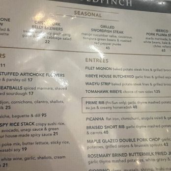 The Goldfinch - Menu - New American Near Me - Irvine, California The Goldfinch - Menu - New American Near Me - Irvine, California