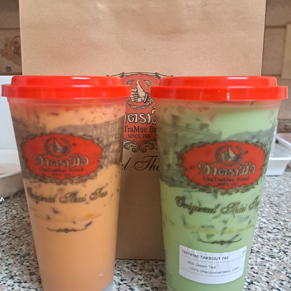 Cha Tra Mue - Thai tea and green milk tea - Coffee & Tea Near Me - Vancouver, British Columbia Cha Tra Mue - Thai tea and green milk tea - Coffee & Tea Near Me - Vancouver, British Columbia
