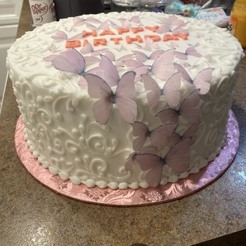 Simply Elegant By Raymond - a cake decorated with butterflies - Bakeries Near Me - Corpus Christi, Texas