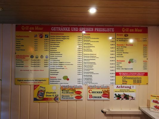 Menu photo 2 Grill Am Moor Geesthacht, SH