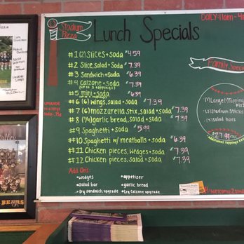 Stadium Pizza - Lunch specials - Pizza Near Me - Temecula, California