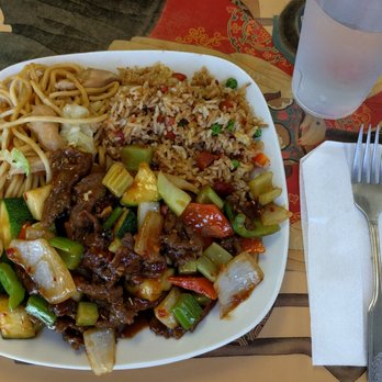 Cathay Express - Szechuan beef combo - Chinese Near Me - Sacramento, California