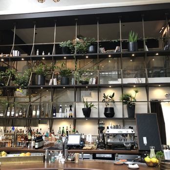 Café Fig - Bar back..LOVE - Cafes Near Me - Los Angeles, California