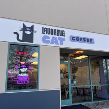 Laughing Cat Coffee - Outside the coffee house - Coffee & Tea Near Me - Reno, Nevada Laughing Cat Coffee - Outside the coffee house - Coffee & Tea Near Me - Reno, Nevada
