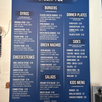 Zorbas - Menu. Popular is Gyro, which I got and the Super Steak - Food Trucks Near Me - Manitowoc, Wisconsin Zorbas - Menu. Popular is Gyro, which I got and the Super Steak - Food Trucks Near Me - Manitowoc, Wisconsin