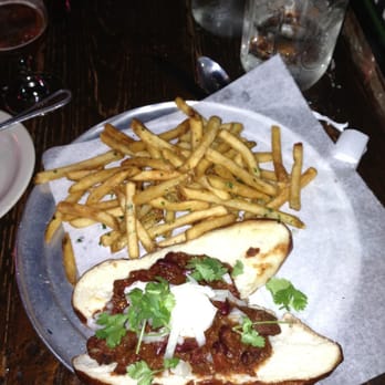 The Porter - Cheese sausage on a pretzel bun - Pubs Near Me - Atlanta, Georgia The Porter - Cheese sausage on a pretzel bun - Pubs Near Me - Atlanta, Georgia