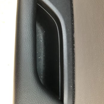 Rocket Wash - Dirty inside door handle after deluxe wash - Car Wash Near Me - Vancouver, Washington