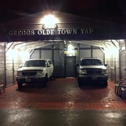 Gregg's Olde Town Tap - The patio. Not kidding or judging, but this is the patio.
