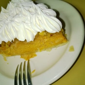 Tip Top Cafe - Sweet potato pie, slightly warm with whipped cream :) - American Near Me - San Antonio, Texas