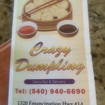 Crazy Dumpling - Crazy Dumpling Menu - Chinese Near Me - Fredericksburg, Virginia Crazy Dumpling - Crazy Dumpling Menu - Chinese Near Me - Fredericksburg, Virginia