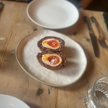 The Pig and Butcher - Scottish eggs - British Near Me - London, XGL The Pig and Butcher - Scottish eggs - British Near Me - London, XGL
