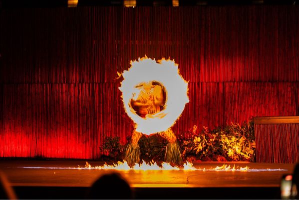 Myths of Maui luau by null