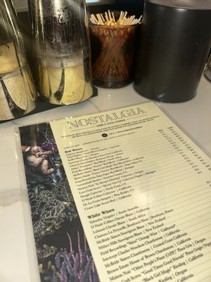 Menu photo 1 Nostalgia Wine & Jazz Lounge Cincinnati, OH Menu photo 1 Nostalgia Wine & Jazz Lounge Cincinnati, OH
