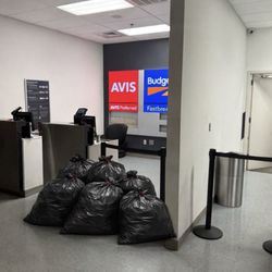 Avis Rent A Car - Trashy Budget location.