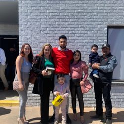 Rise Church - Outside Sanctuary  Graduation Day!!!